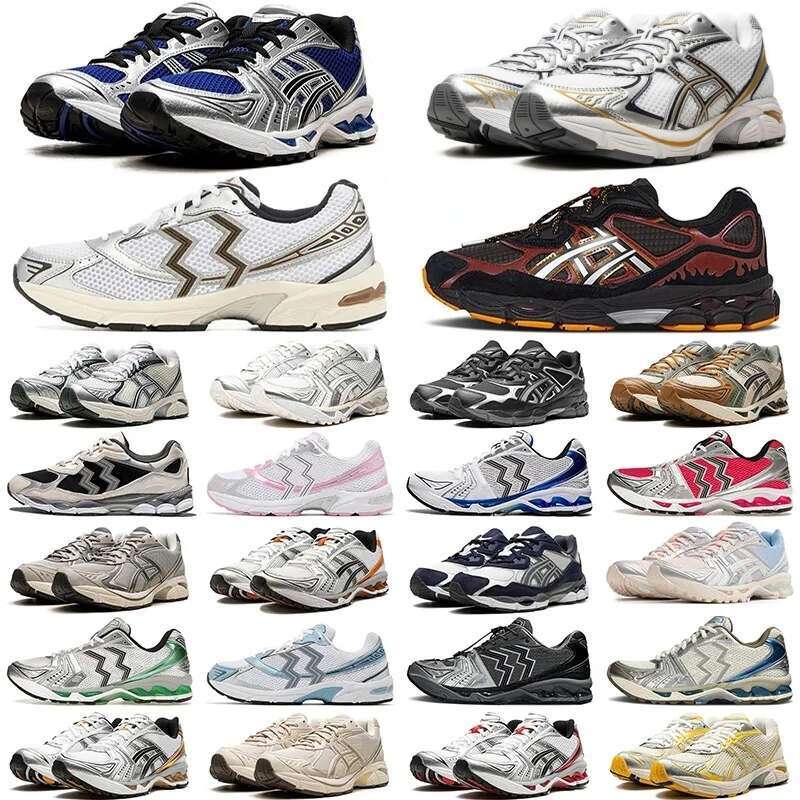 1130s men's and women's running shoes K14 sports shoes, fashionable and breathable Chaussure triple black and white graphite gray Monaco blue outdoor sports sho