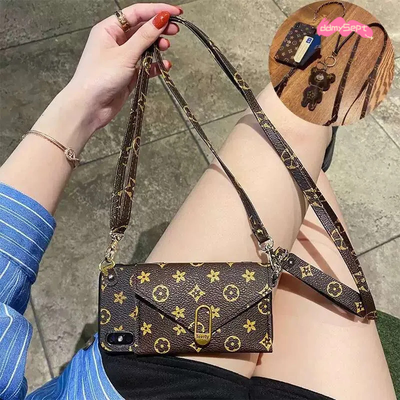 Lanjia- Fashion Designer Case Suitable For Iphone 15 14 13 Pro Max With Wallet E4bfd ddmythur