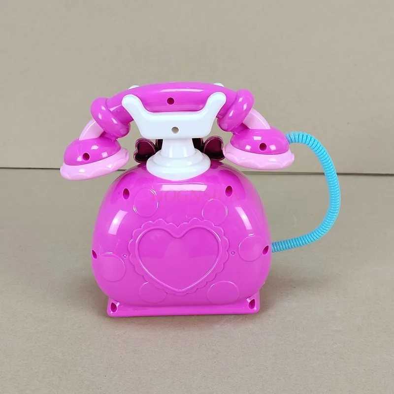 old childrens phone Toys Princess Phone Emulation landline Early Education Puzzle Girl Baby Phone 23 Years Old Y250913