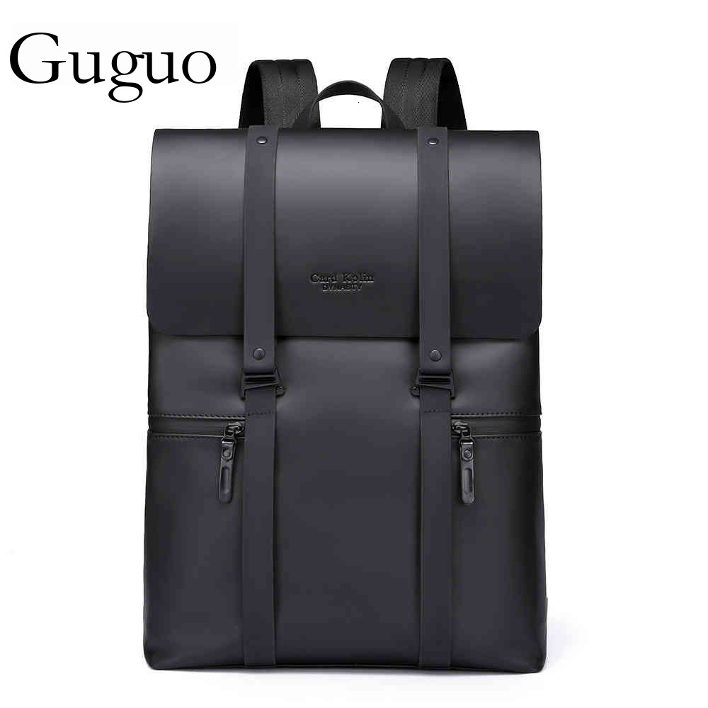 Guguo Free Shipping New Designer Bag Card Kolin Genuine Men's Backpack High-end Casual Commuting Travel Laptop Backpack College Student Bag