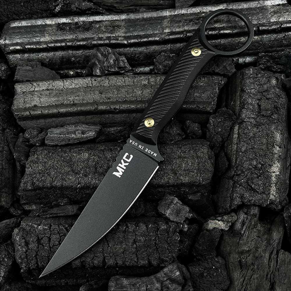 MKC WARGOAT Fixed Blade Knife Magnacut Stainless Steel blade G10 Handle tactical knife Outdoor Hunting self defense EDC Knife S250913