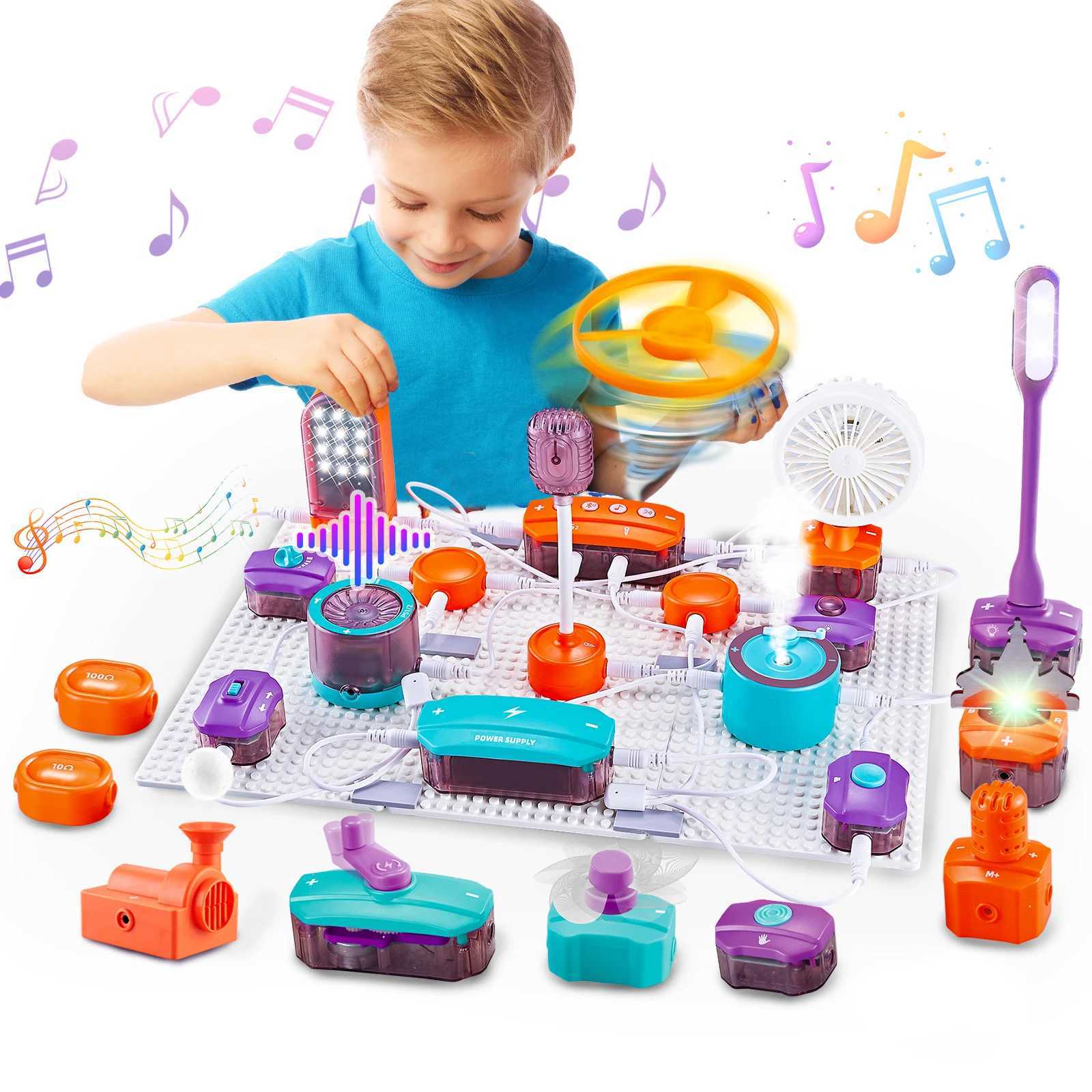 VATOS Science Circuit for Kids DIY Electronics Exploration Kit 150 Project Physics Experiment Circuit Board Educate Toy Ages 6 C250913