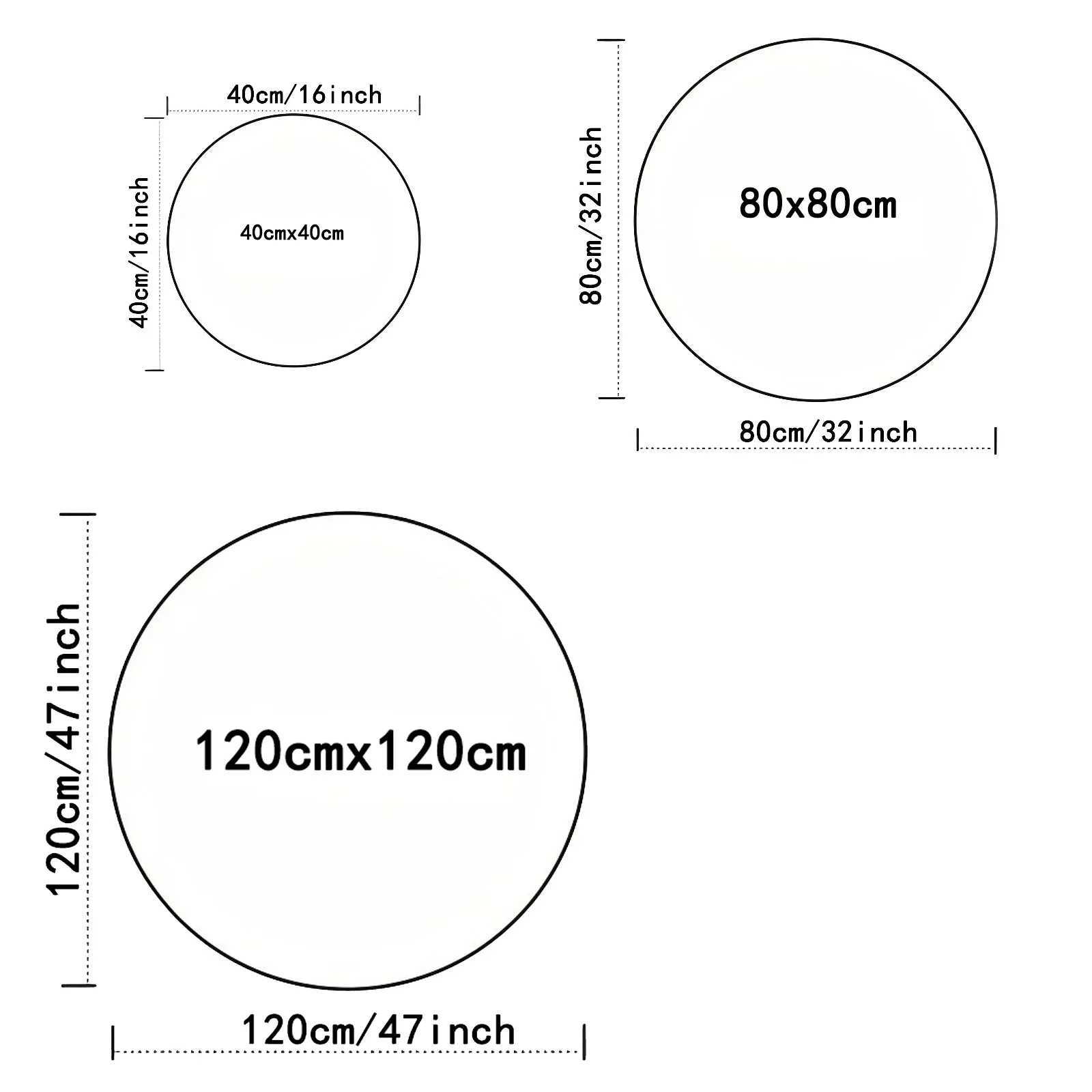 Planets Print CarpetAstronauts Playmat for Kids Room RugSpace Anti Slip MatNonSlip Home living room Circle Rug Door Mat C250913