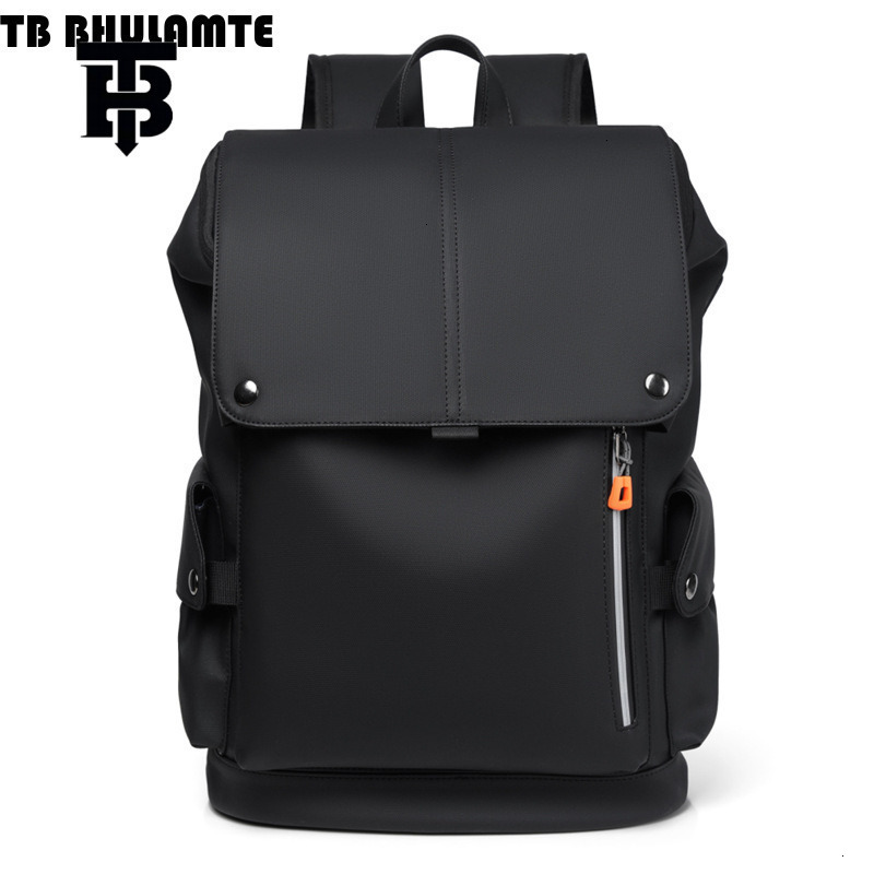 TB BHULAMTE Designer Leather PU Backpack Luxury Bag Fashion Cool Neutral Backpack Luxury Bag Multi Functional Personalized Laptop Backpack