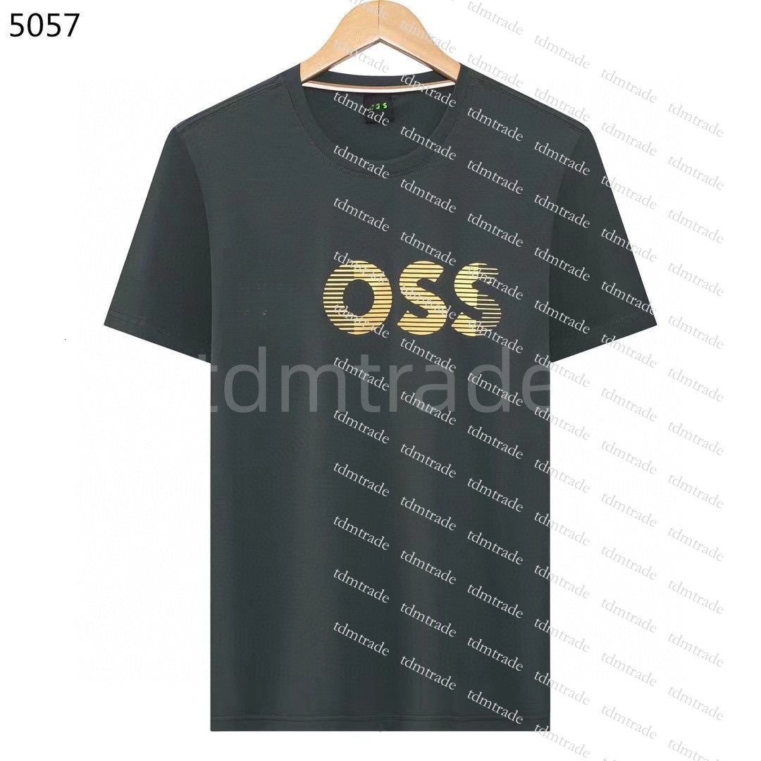 Bosse Shirt Summer Designer Mens T Shirt With Letter Printing High Quality 100% Cotton T Shirt Comfortable Elastic Round Neck Men's And Women's Hugobozs Polo C6