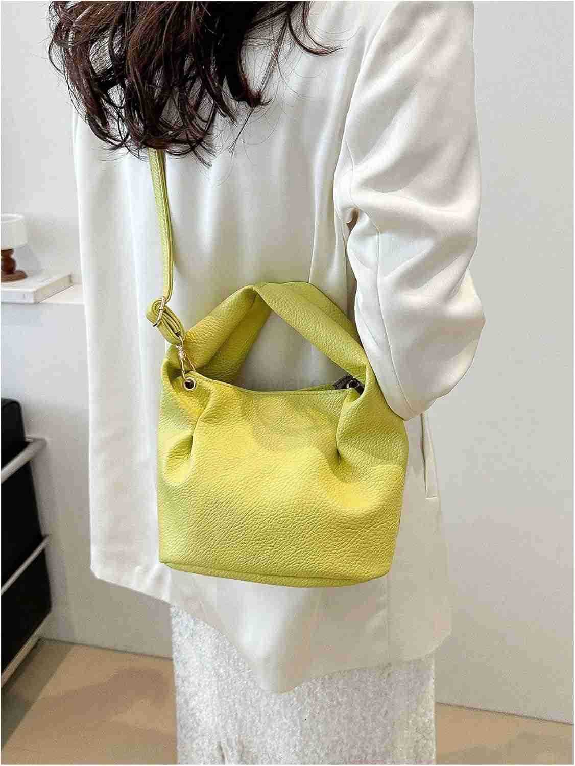 Womens Elegant Crossbody Bag Leather Handbag Top Handle Mini Clutch PurseW250913