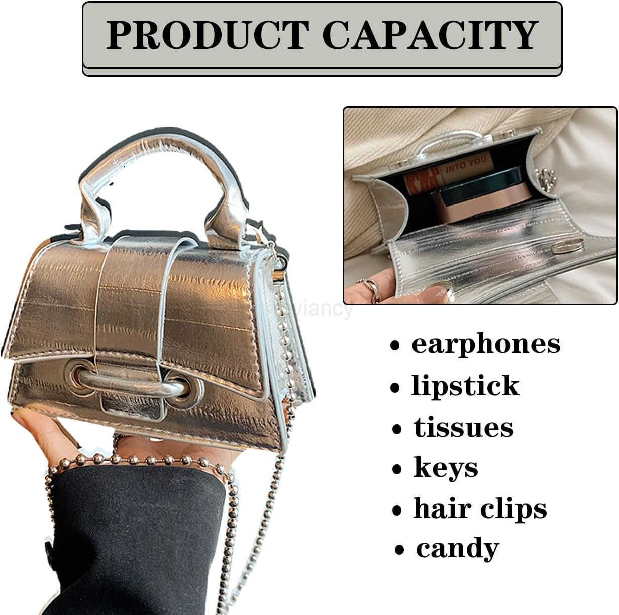 Mini Crossbody Bags Womens Y2K Purses Top Handle Crossbody Bag Clutch Shoulder Handbag for Cocktail Party Prom WeddingW250912