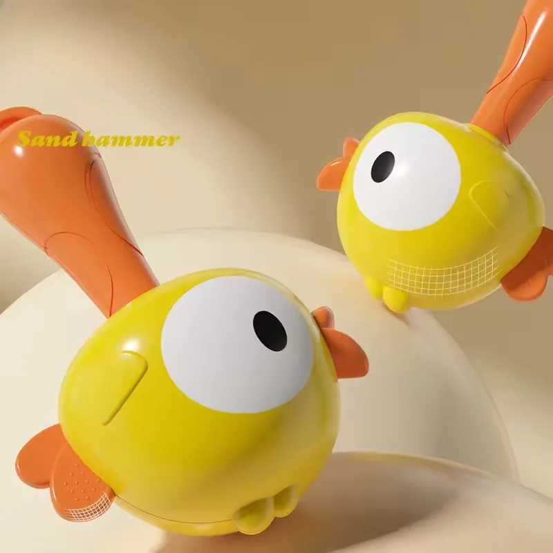 Baby Toys Frog Small Sand Hammer Hand Rattles Early Education Sand Hammer Grip Practice Head Up Newborn Toys Baby Rattle C250913