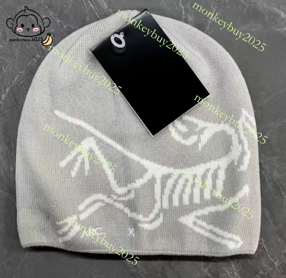 2025 Fashion Classic arc Beanie Designer Winter Hat Beanies Bonnet Luxe Skull Cap Knitted Fitted Hats for Men Mens Muts Berretto Beenie Hot Sale arcteryrx hat