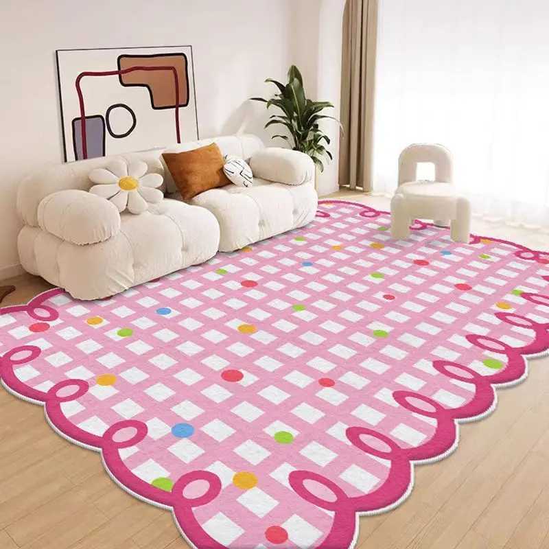 VIKAMA Imitation Cashmere Carpet For Home Bedrooms AntiSlip And Easy To Maintain Bedside Living Room Sofa Carpet Home Decor C250913