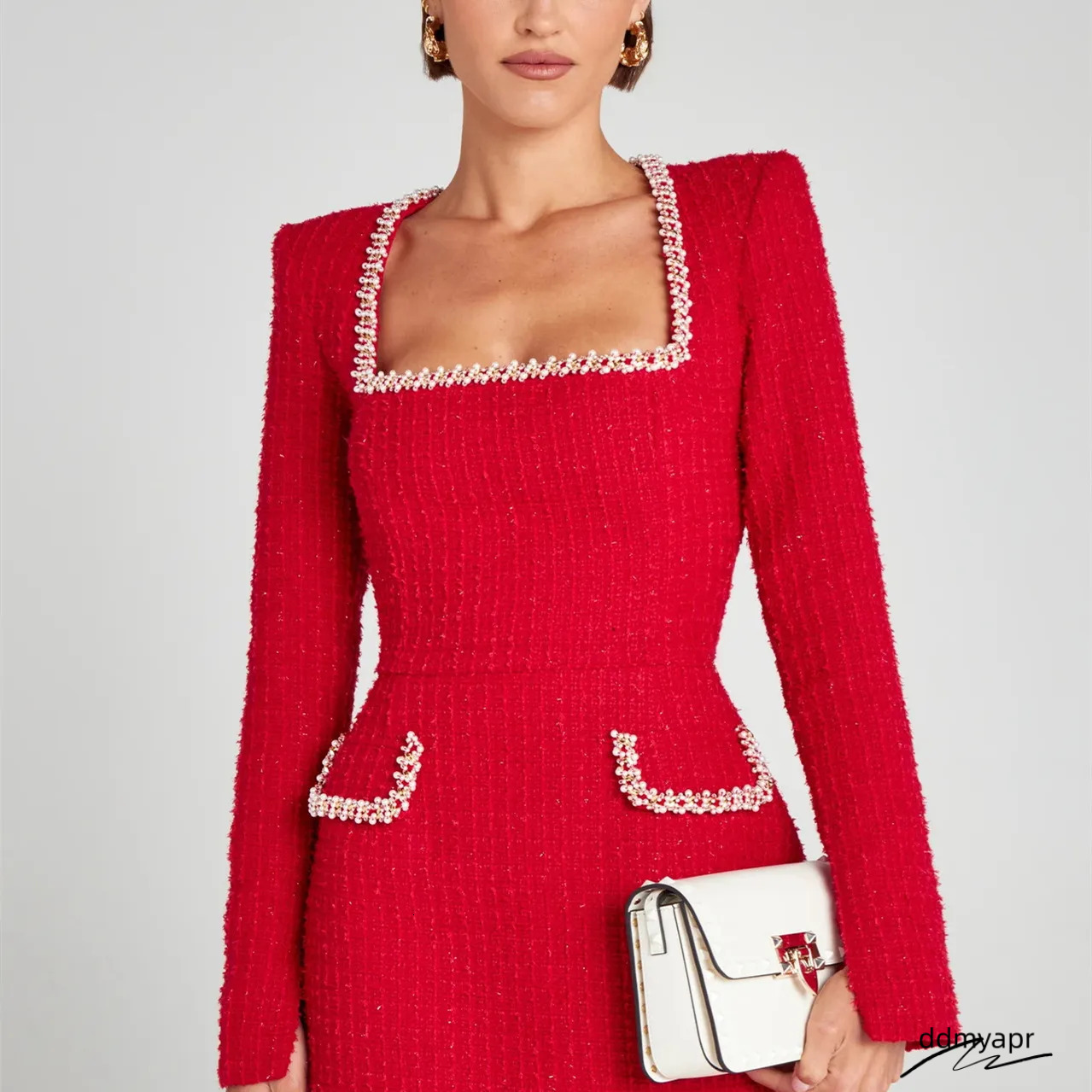 Free Shipping Designer Dress For Women Commuting In One Step Skirt Wrapped Buttocks And Slimming ddmyapr