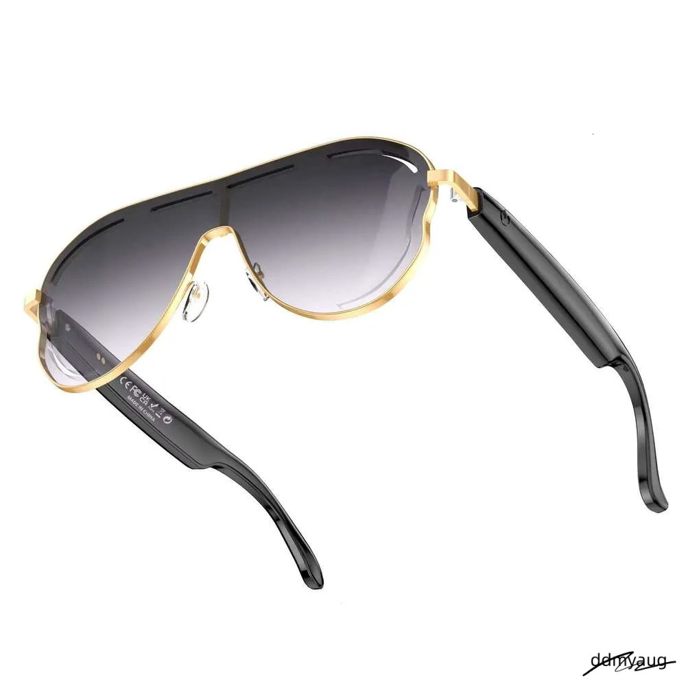 AI Smart Translation Glasses - Bluetooth Sunglasses With Audio, Touch Control & UV Protection (Stainless Steel Frame) ddmyAug