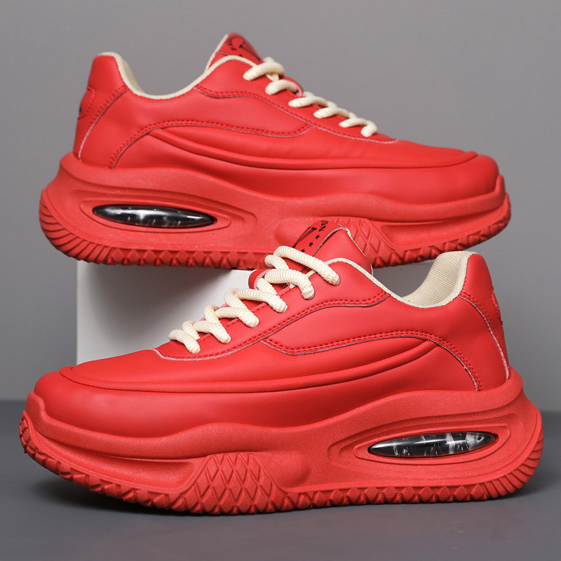 2025 New Autumn and Winter Men's Shoes - Autumn Casual Trendy Brand Sports Running Shoes, Men's Style with Height Increasing, Men's Chu