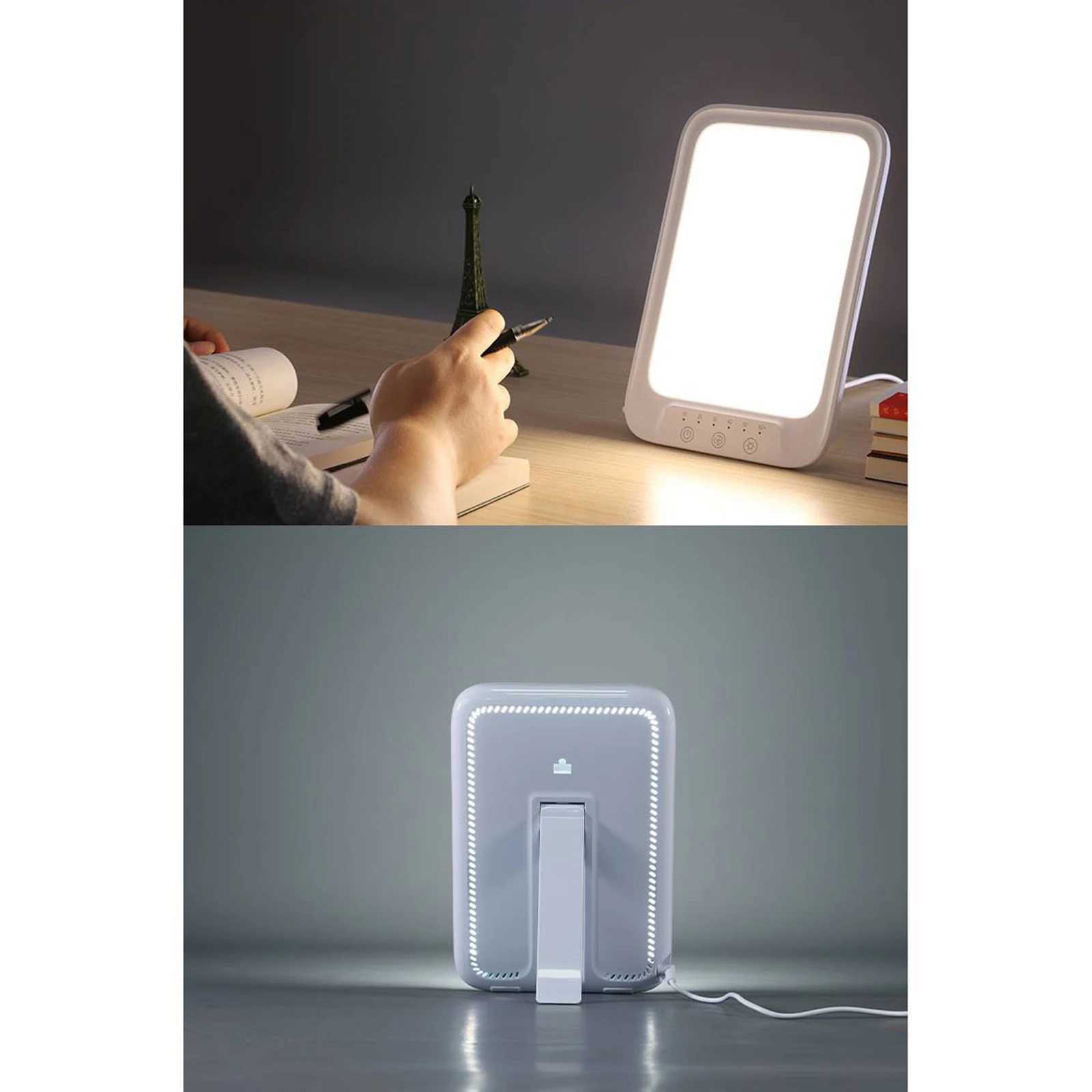 LED Daylight Lamp 20000 Lux Cool Warm Light Therapy Lamp Against Depression 3 Light Colours 5 Brightness Levels Touch Control C250913