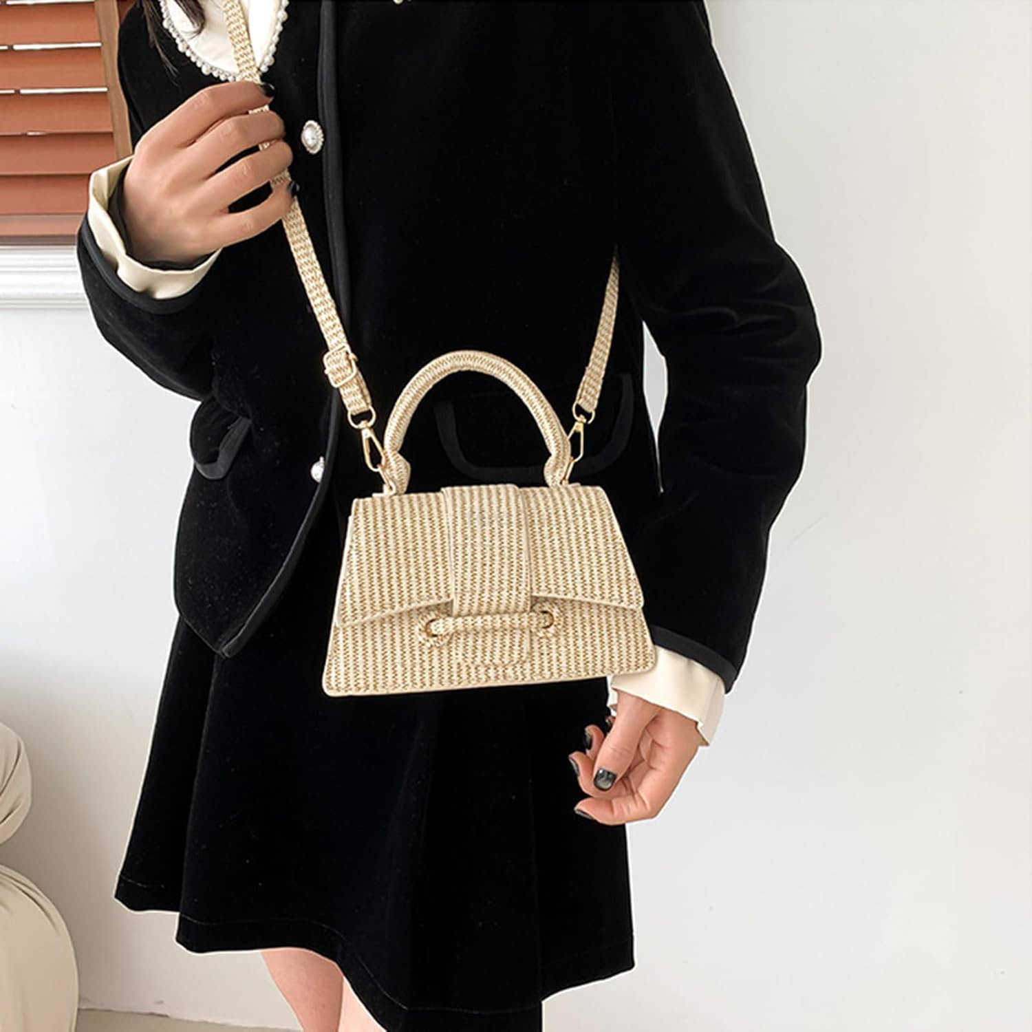 Mini Handbag Purse for Women PU Leather Top Handle Evening BagCute Small Crossbody Clutch WalletW250913