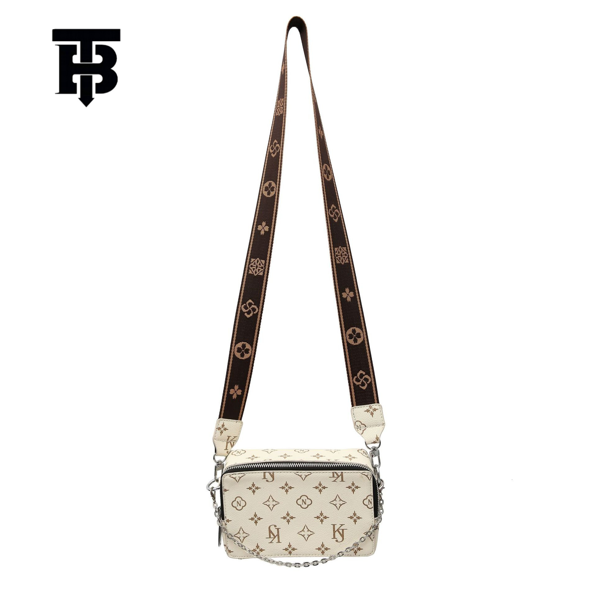 Luxury Bag Free Shipping Designer Bag Men's Crossbody Bag High-end New Leather Vintage Shoulder Bag Ins Trend Brand Bag Women Chain Small Crossbo