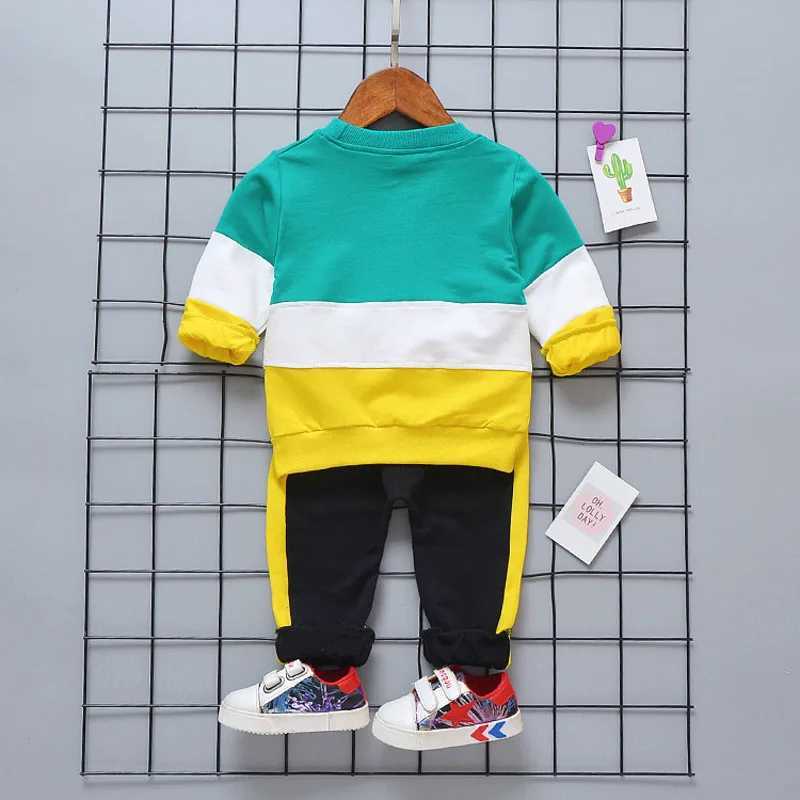 Spring Autumn Baby Girls Clothes Suit Infant Boys Outfits Children TShirt Pants 2PcsSet Toddler Casual Costume Kids Sportswear C250913