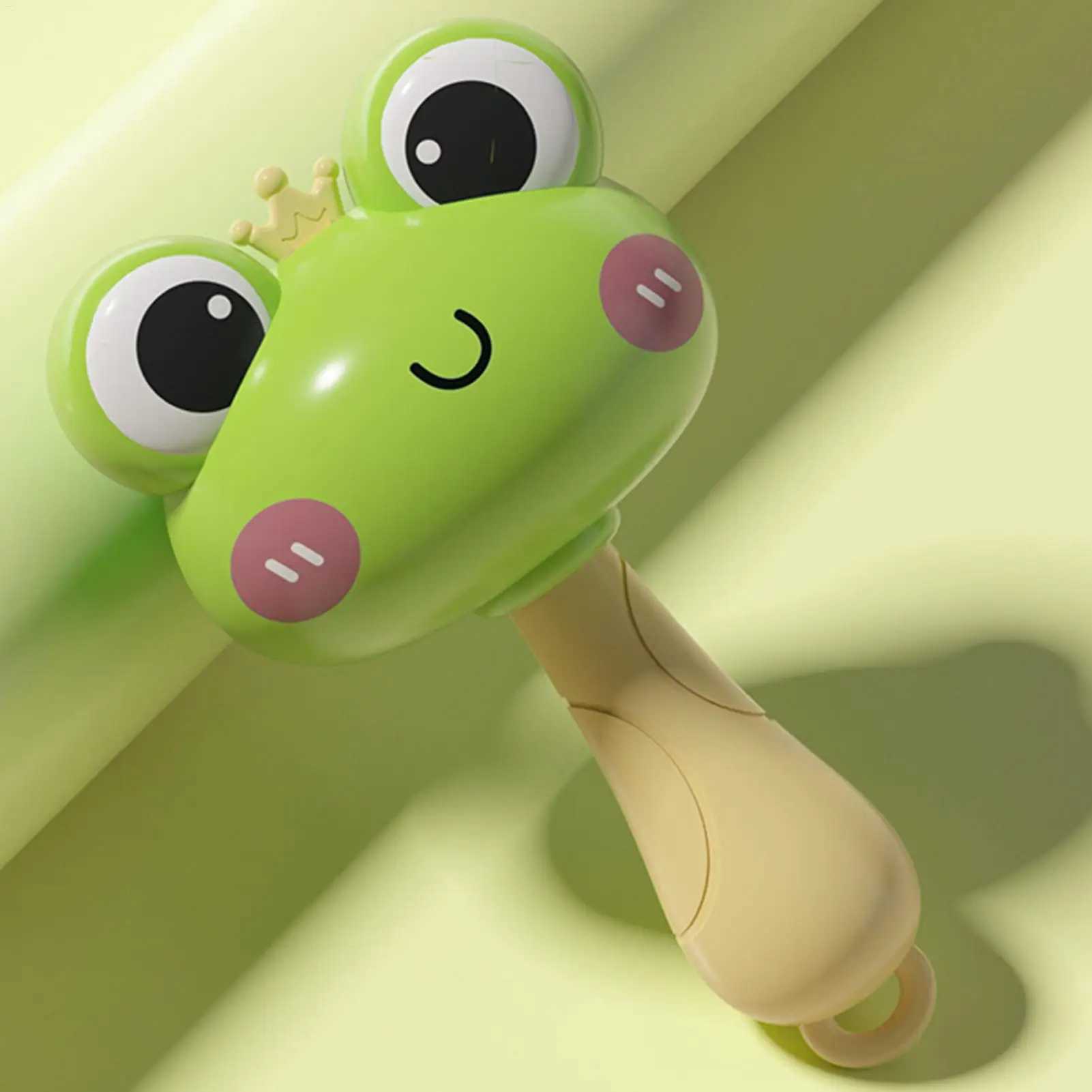 new Enlightenment Cute Frog Duck Maracas For MusicCreative Baby Musical Instrument Rattle Shaker Toys For Kids Birthday Gifts C250913
