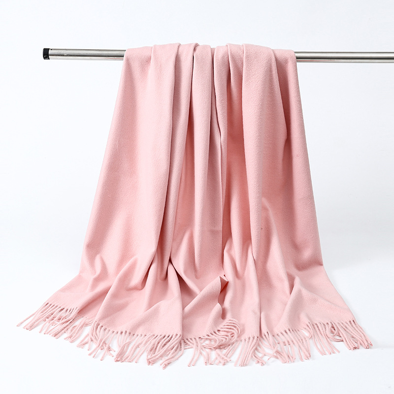 K1899 Solid Color Wool Scarf Women - Versatile Winter Wrap, Soft Blend Shawl Wholesale