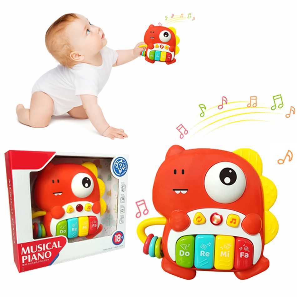 Baby Electronic Piano Toys MusicLight Keyboards Animals Instrument Toys Toddlers 1836 Months Montessori Educational Baby Gifts C250913