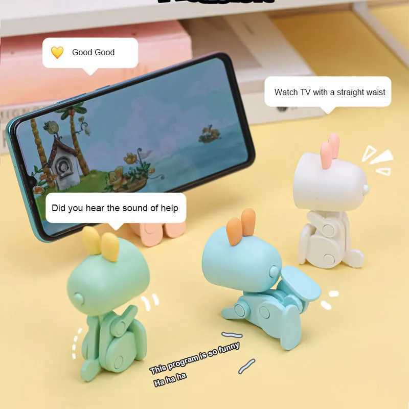 LED Night Light Mini Folding Desk Lamp DIY Animal Action Ornament Cute Pet Lights Dog Deer Dinosaur Rabbit Night Light C251122