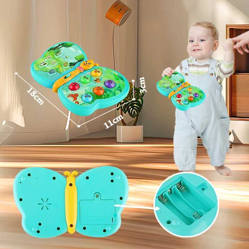 KENLUMO Interactive Musical Butterfly Toy for ToddlersAnimal SoundsGameFlash LightEarly Educational1 Year Old BoyGirl 12M C250913