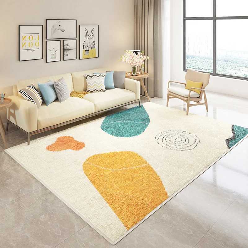 Modern Style Rugs for Bedroom Large Size Living Room Decoration Plush Carpet Home Fluffy Soft Rug Thick Washable Study Floor Mat C250913