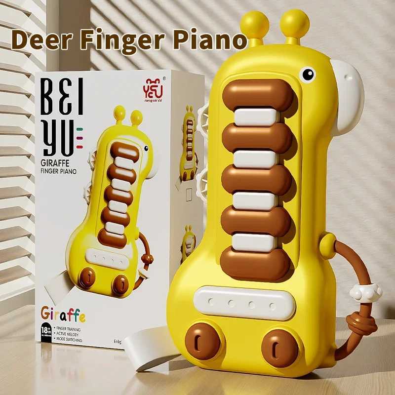 Baby Piano Music Toys Education MultiFunctional Sound Light Deer Finger Interactive Musical Toys for Boys Girls 6 12 Months C250913