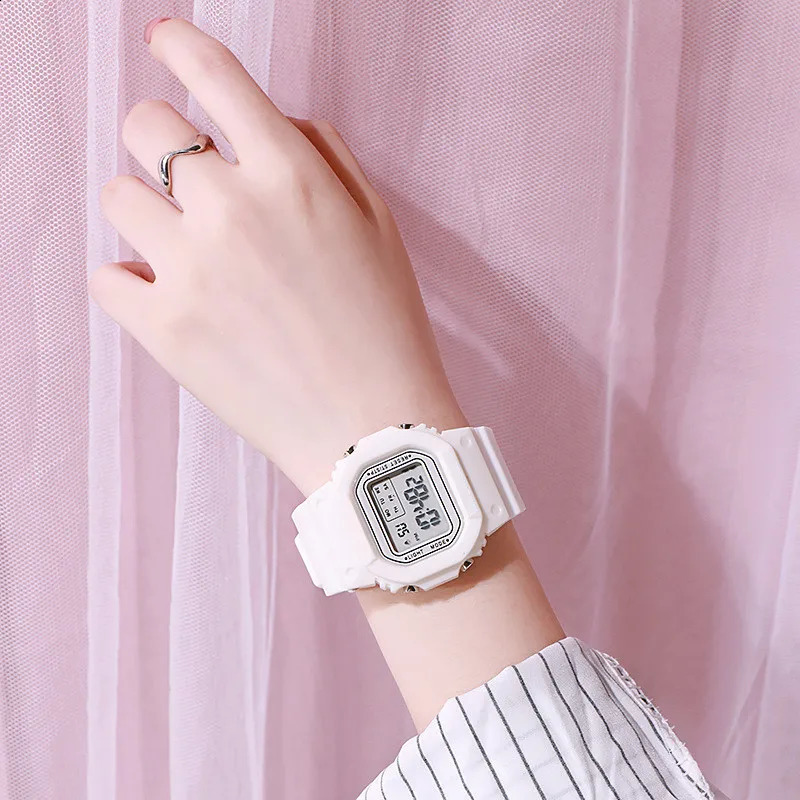 Fashion Sports Mens Digital Watches Waterproof Simple LED Wristwatch Casual Silicone Time Date Display Male Electronic Clock 250912