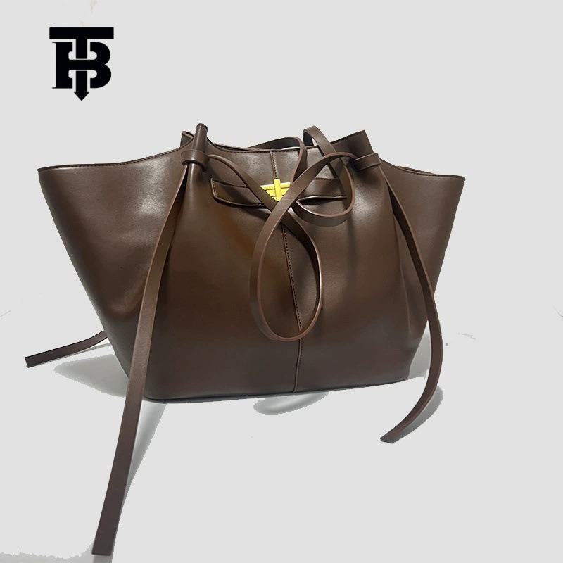 TB BHULAMTE Designer Bag 2025 New Korean Fashion Large Luxury bag Capacity Tote Bag for Women, Simple Casual Underarm Bag for Commuting