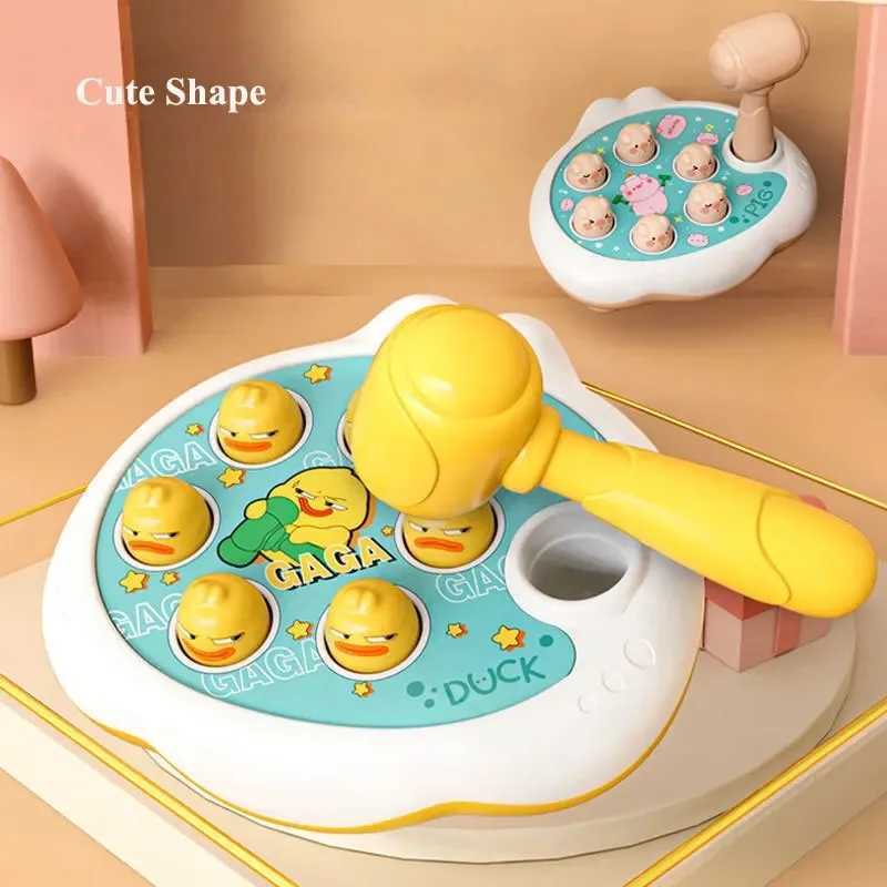 DuckFrogPig Baby Toy Montessori Learning Game Educational Puzzle Gift for 12 24 Months Toddler BoyGirl with Hammer C250913