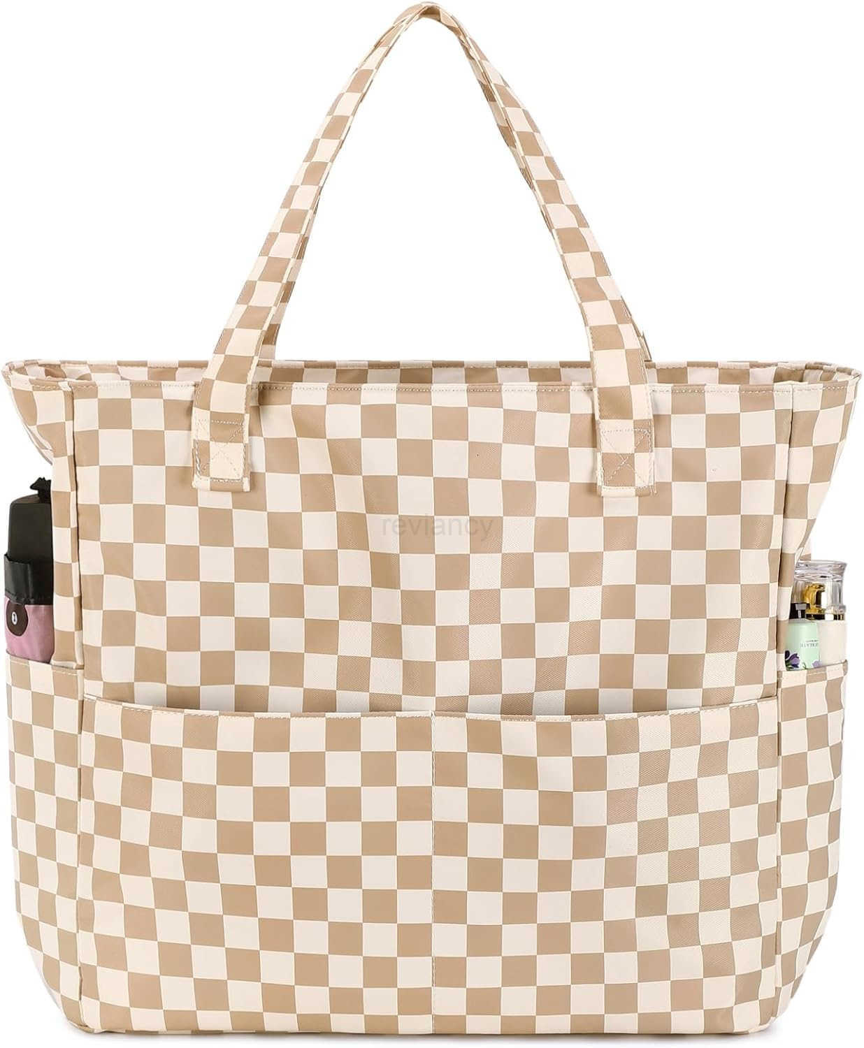 Beach Tote Pool Bags for Women Ladies Extra Large Gym Tote Carry On Bag With Wet Compartment for Weekender TravelW250913