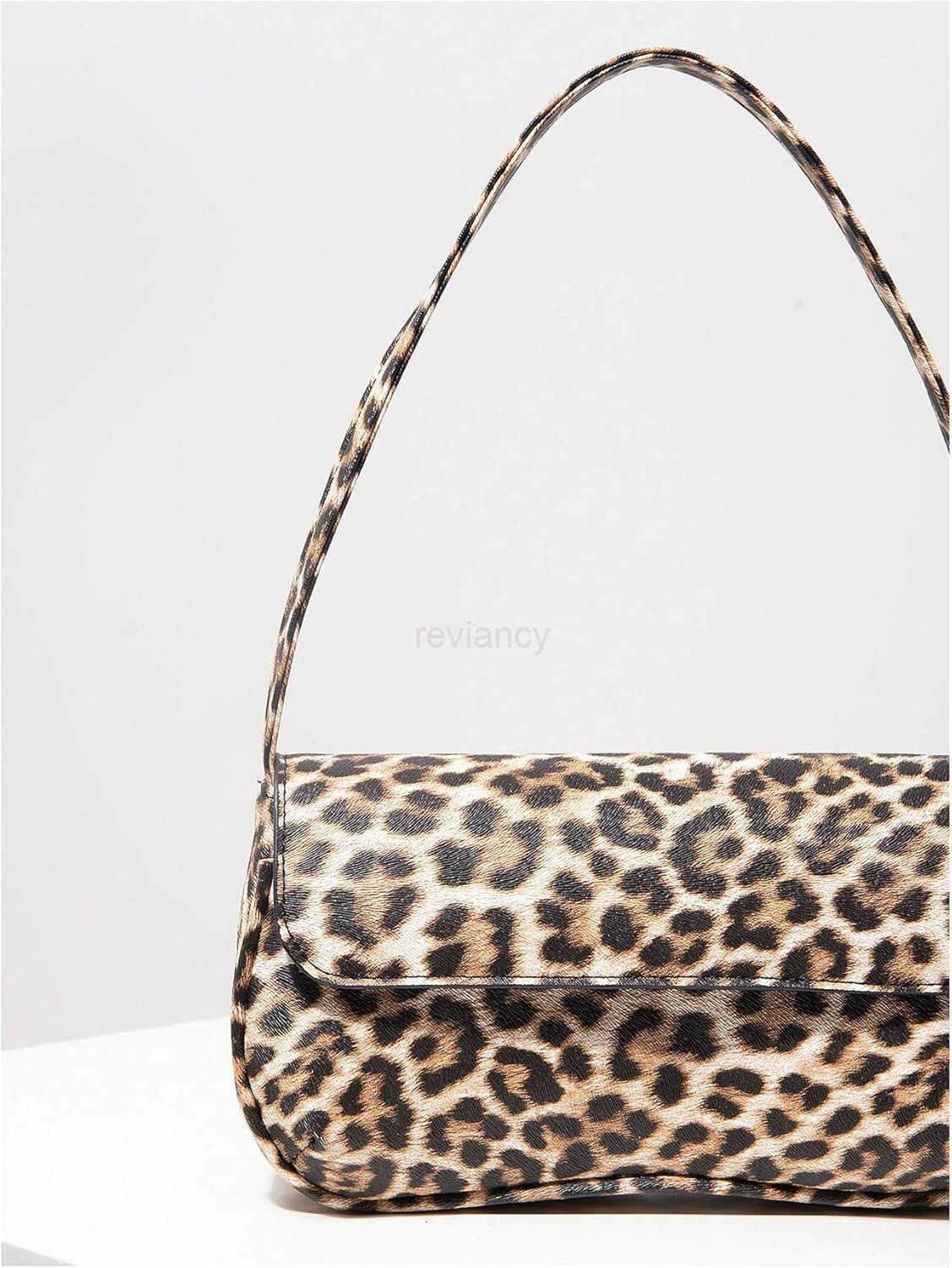 Womens Retro Flap Shoulder Bag PU Leather Top Handle Underarm Bag PurseW250912