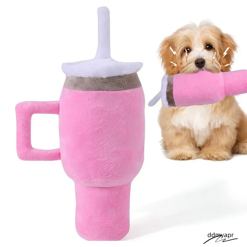 Pet Durable Wine Bottle For Gift Plush Perfume Dog Toys With Squeaky ddmyapr