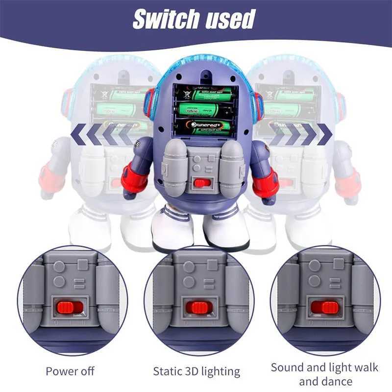 Baby Duck Toy Musical Interactive Toy Space Elements for Infants Babies Kids Gifts Electric with Lights and Sounds Dancing Robo C250913