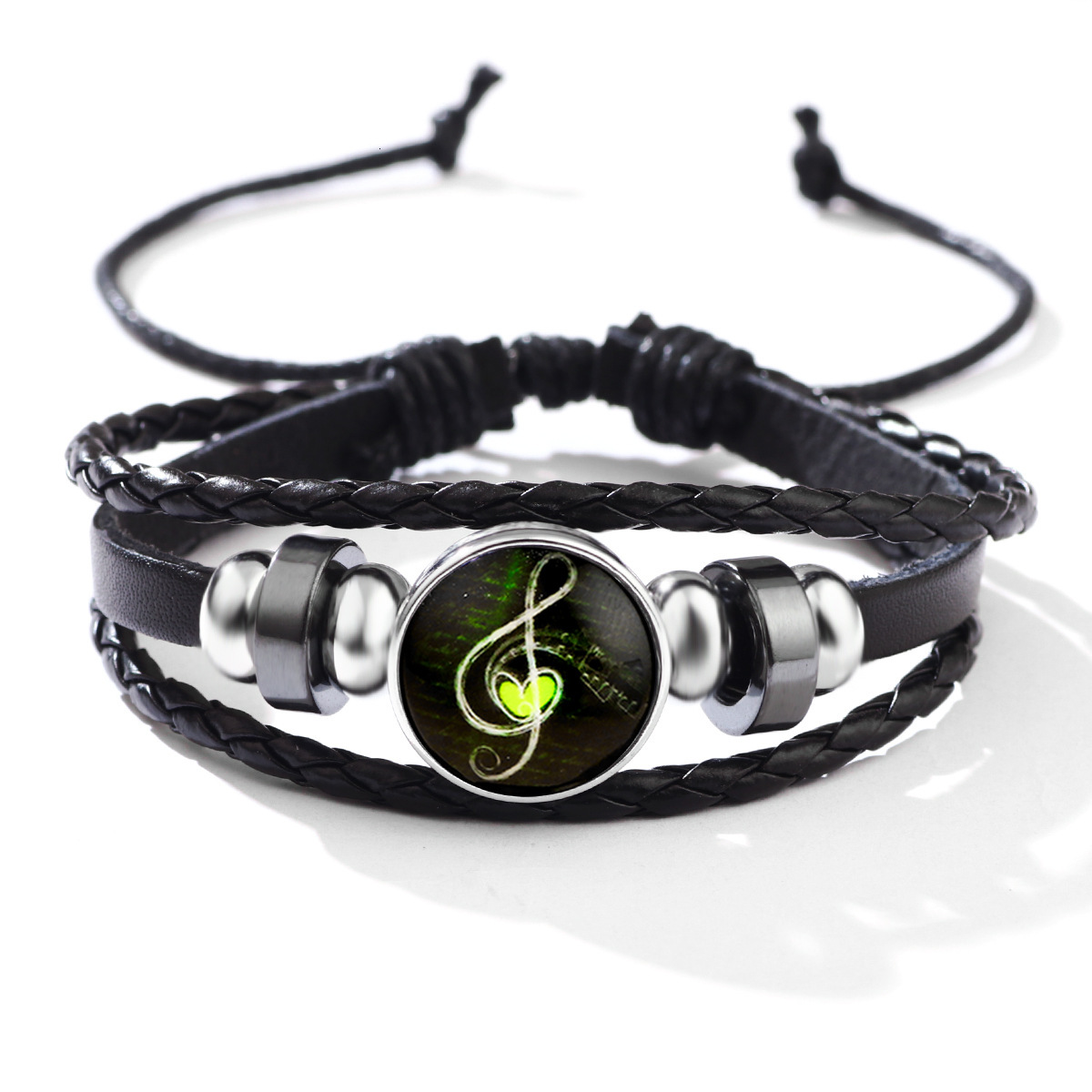 New Musical Note Luminous Bracelet for Men and Women, Korean Style Trendy Personality Jewelry, Birthday Gift, Fashionable ddmymoon