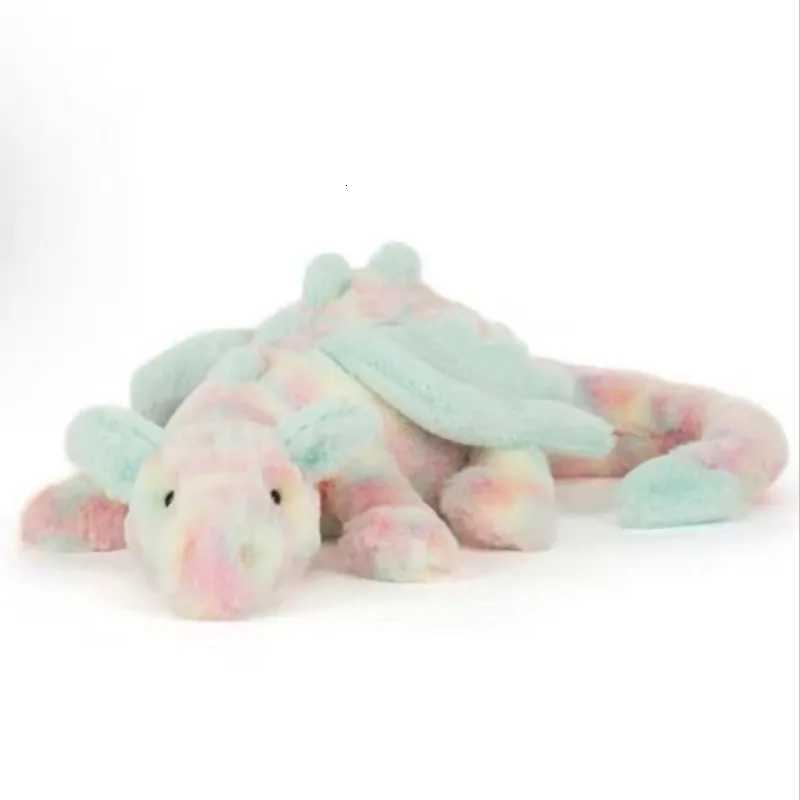 New 50cm Rainbow Dragon Matcha Dragon Doll Toys To Appease Cats And Dogs Pets Holiday Gifts JellyCat Christmas Halloween X250913
