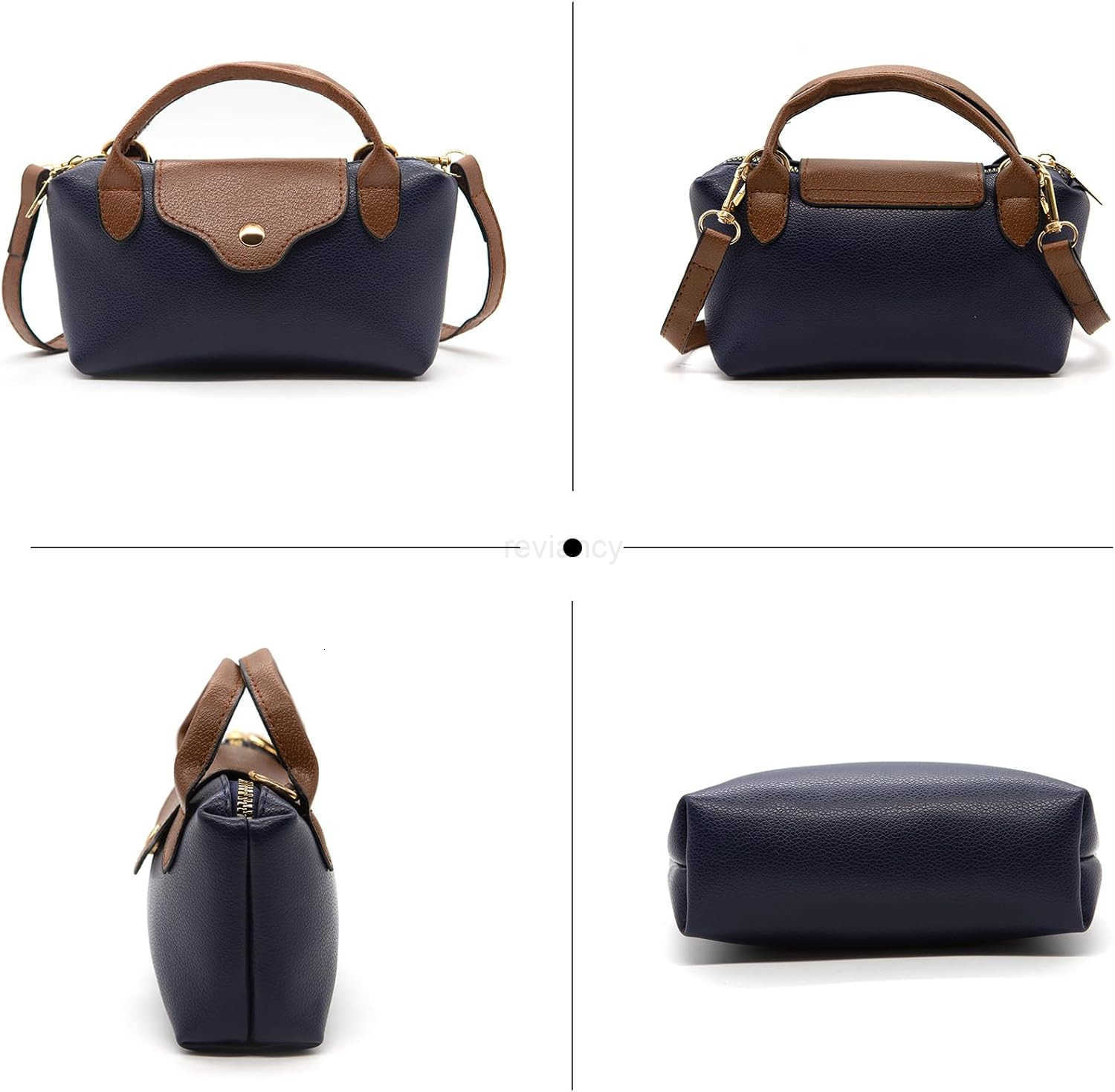 Long Keeper Mini Crossbody Bag for Women Vegan Leather Small Shoulder Handbag Top Handle Tote Hobo Purse Phone Clutch BagW250913