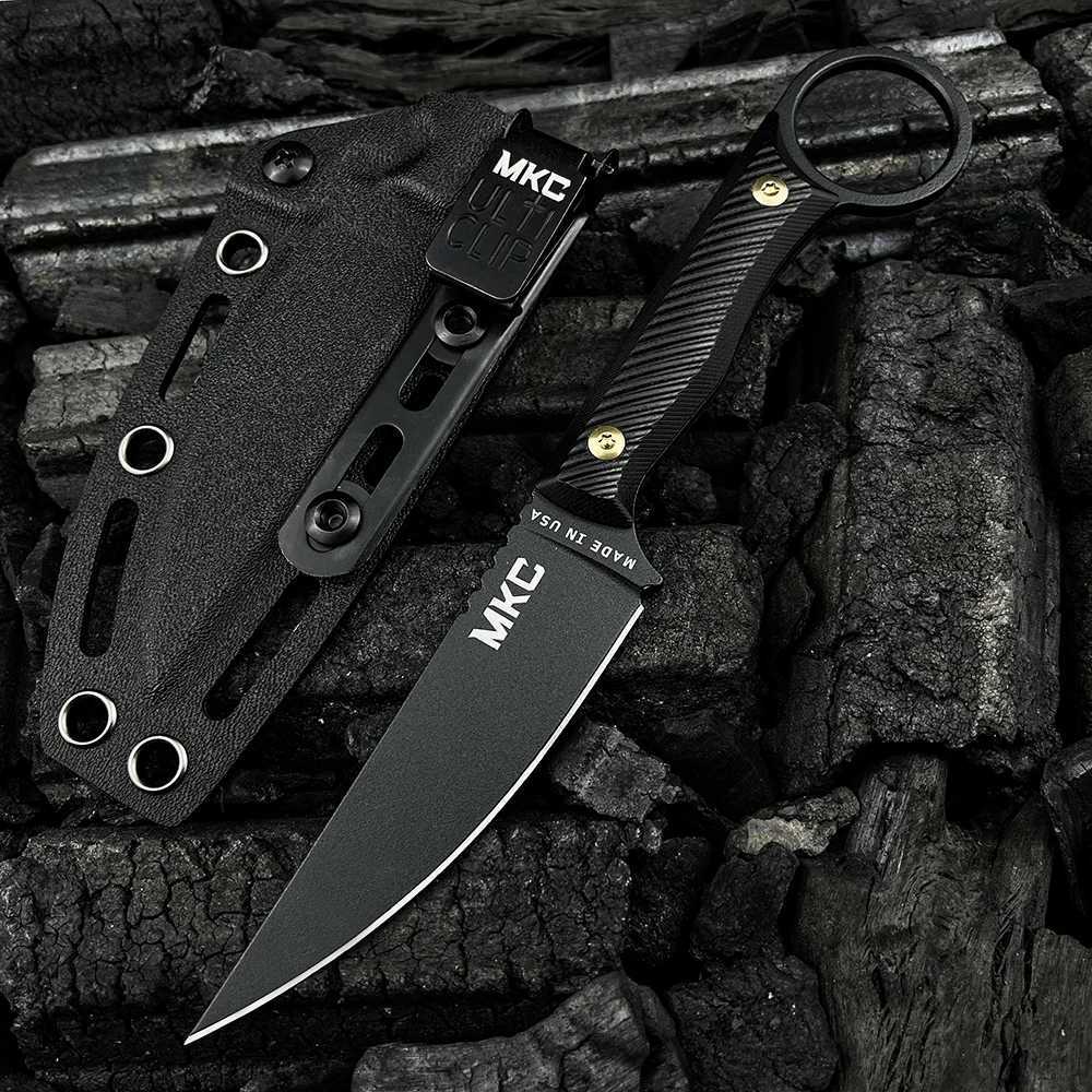 MKC WARGOAT Fixed Blade Knife Magnacut Stainless Steel blade G10 Handle tactical knife Outdoor Hunting self defense EDC Knife S250913