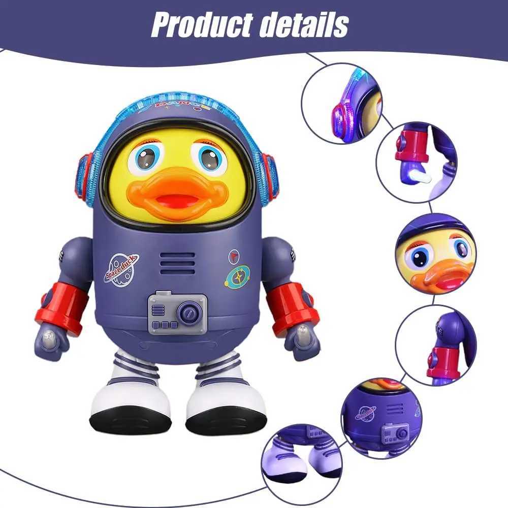Baby Duck Toy Musical Interactive Toy Space Elements for Infants Babies Kids Gifts Electric with Lights and Sounds Dancing Robo C250913