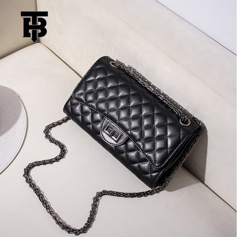 TB BHULAMTE Designer 2025 European And American New Fashion Trend Quilted Chain Bag Chanel Style Women's Bag Single Shoulder Crossbody Bag Women&