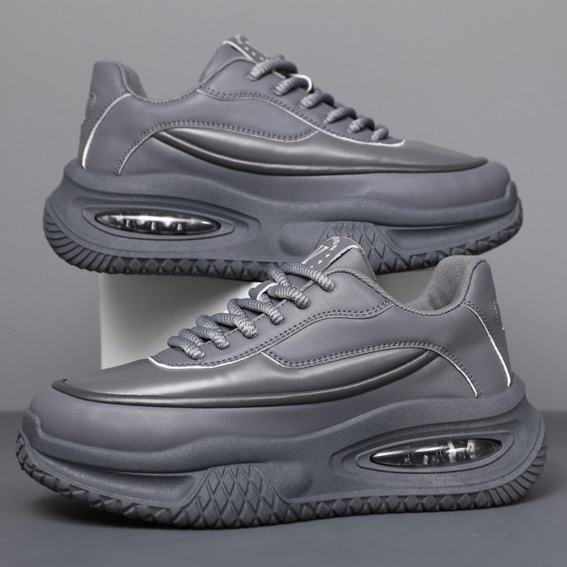 2025 New Autumn and Winter Men's Shoes - Autumn Casual Trendy Brand Sports Running Shoes, Men's Style with Height Increasing, Men's Chu