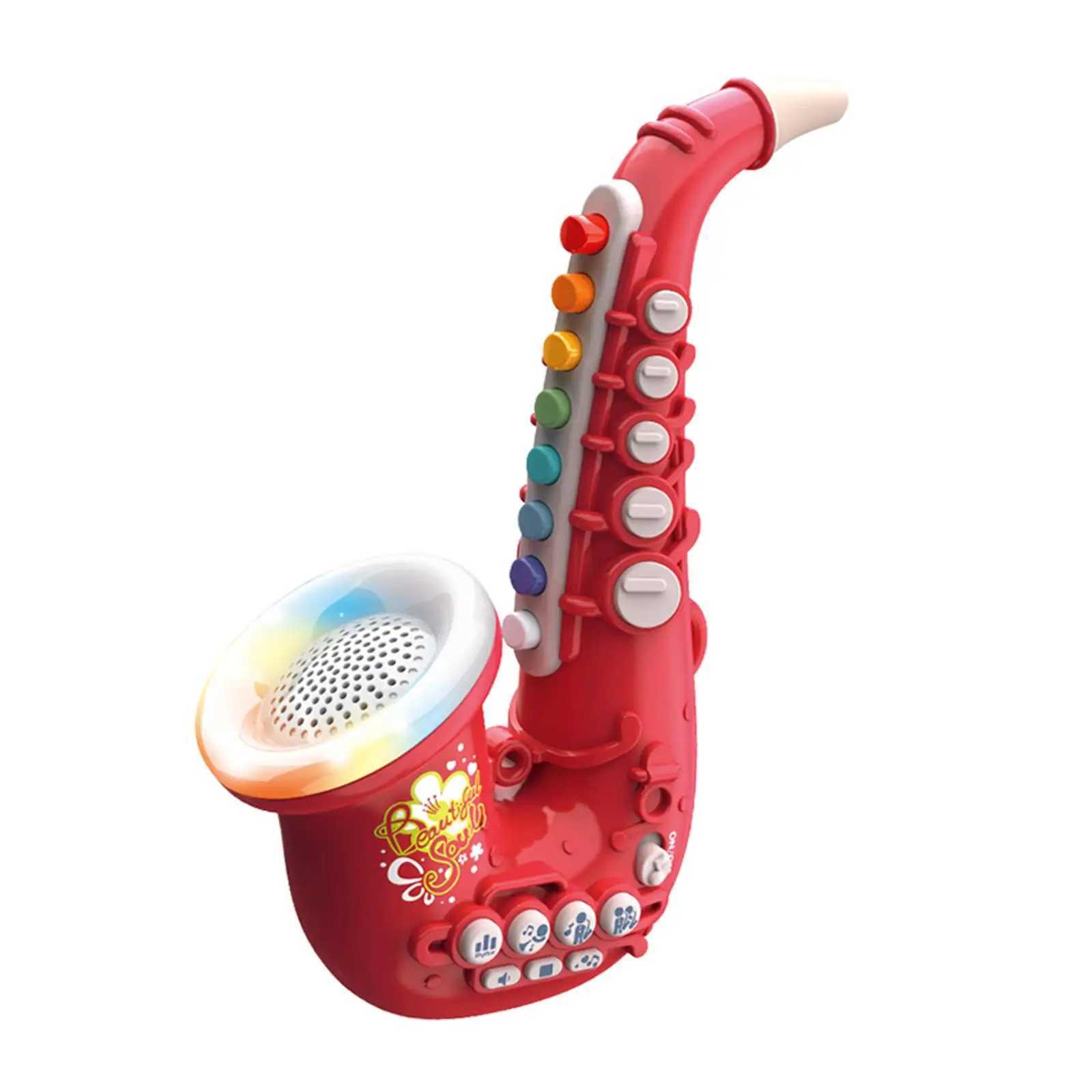 Childrens Early Education Playing Simulation Instruments Electric Music Toy Early Education Toy SaxophoneTrumpetClarinet C250913