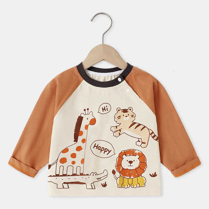 2025 Autumn New Baby Raglan Long Sleeve T-Shirt Spring Autumn Baby Top Toddler Base Shirt Boys T-Shirt
