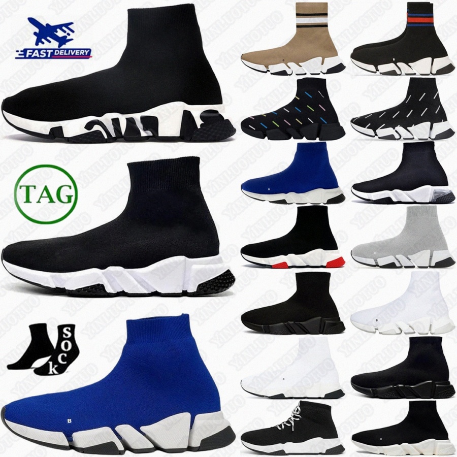 Sneakers Sneaker Sneakers Trainer 1.0 Scarpe Calzino Allover 2.0 Clear Sole Kni…