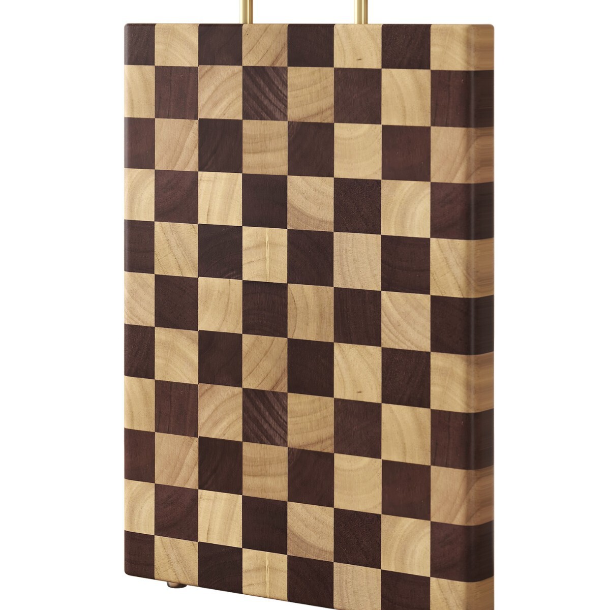 Shijian Checkerboard Ebony Wood Cutting Mildewproof Household Chopping Block Sticky Board Antibacterial Anti-Crack