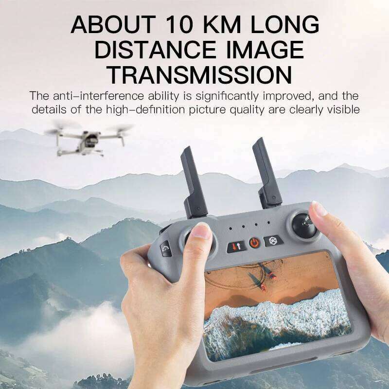 LYZRC Axis Gimbal Drone K Camera GPS Dron Touch Screen Remote KM Image Transmitting G Wifi FPV Foldable Quadcopter New
