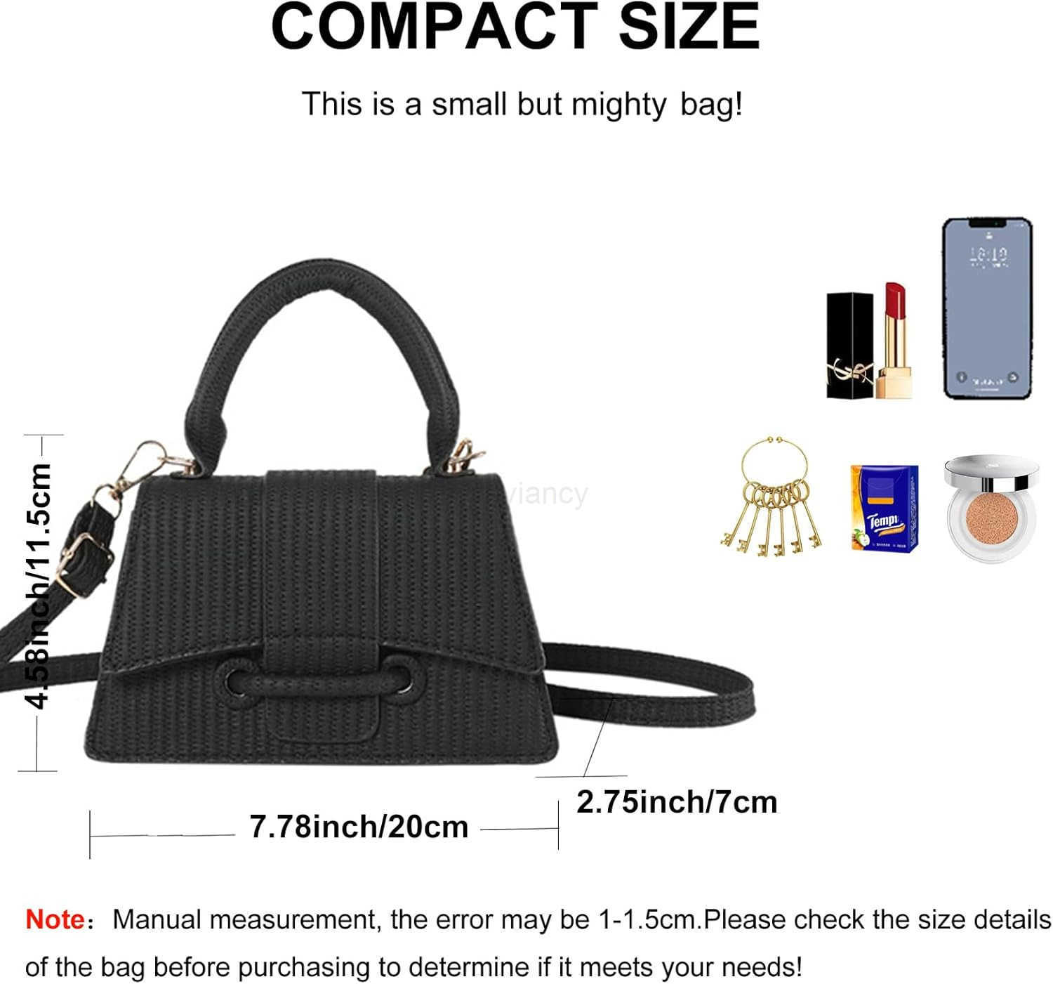 Mini Handbag Purse for Women PU Leather Top Handle Evening BagCute Small Crossbody Clutch WalletW250913
