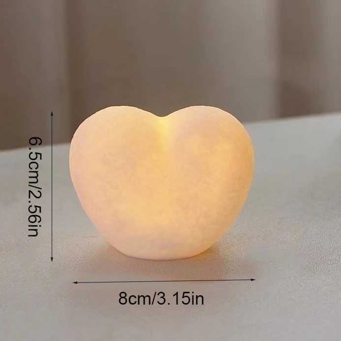 Love Night Light Atmosphere Light Girl Heart Bedside Bedroom Sleep Light Soft Light Nightlight Tabletop Decoration C251122