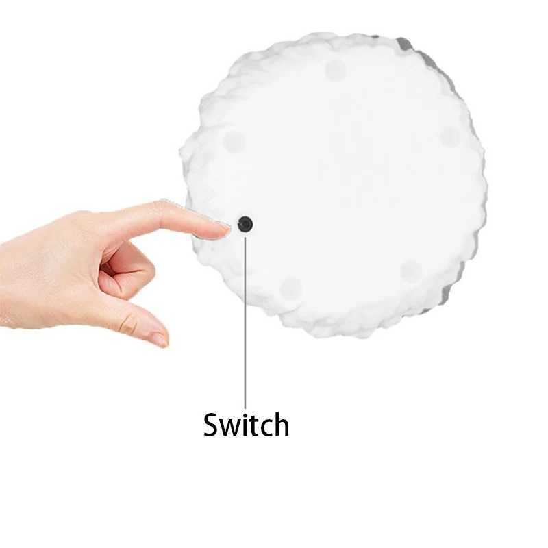 3D Print LED Night Lamp Space Shuttle Rocket Night Light USB Rechargeable Space Desk Lamp For Christmas Birthday Childrens Gift C250913